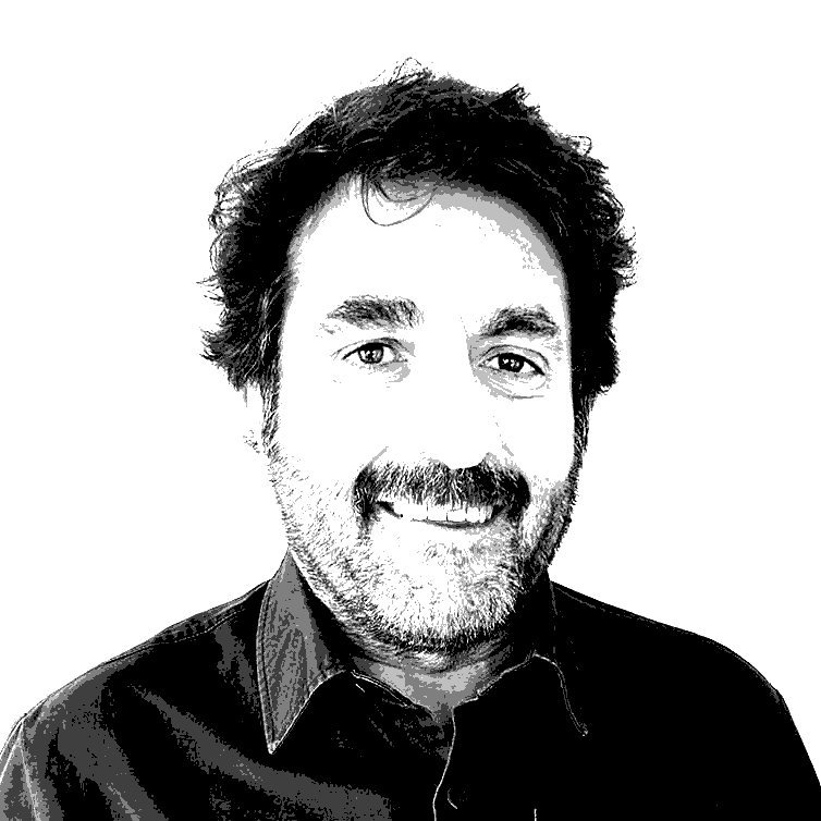 Víctor López con pinceladas